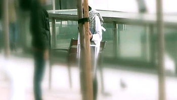 Brunette amateur blowjob and cock riding to earn some cash