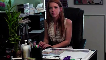 The OFFICE ft. Nina H  Pepper: Licking, Babe  Blonde Porn