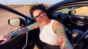 Bianca Bailee Pt.5 Tatted Baddie Gets Roadside Assistance - Flightlifexxx