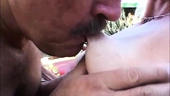 Hardcore double blonde blowjob