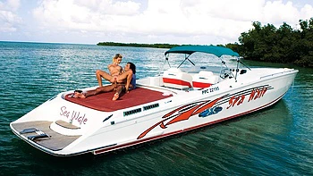 ChloГ© Rides on a Boat with Two Guys She Wants to Fuck - Private Porn Sex Videos