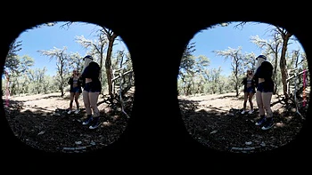 Leya Falcon and Amethyst Aura - Forest Foreplay