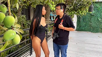 Photo session ends in an outdoor fuck-1 by aronalexax: Blowjob, Doggy  Cowgirl Porn