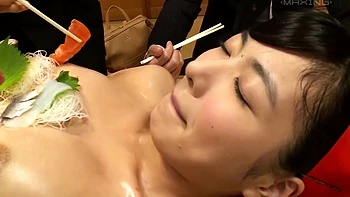 Humiliated Naked Tavern Clerk Kana Yume 2