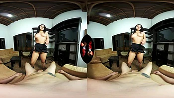 Cheeky Colombian: Blowjob, Cowgirl  Missonary VR Porn