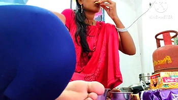 My Wife Was Watching A Hot Video And She Got In The Mood, I Fucked My Wifes Ass