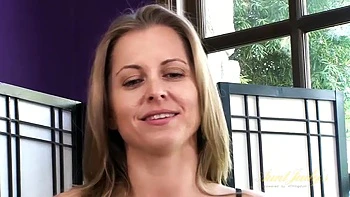 Miss Melrose shows off her pussy