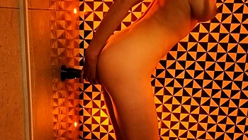 Shaking Orgasm Surprise Caught on Webcam