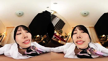 Amateur Asian College Teen Gives Blowjob