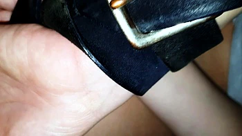 Romanian whore with hands tied fucked with a beer bottle and