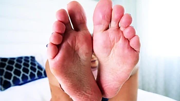 Naughty Latina Madison Wilde Loves Licking Her Own Foot