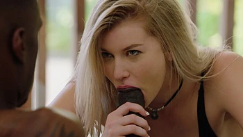 Arya Fae rides the big black cock of Jason Brown