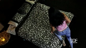 Restless Motel Nights: Neighbors Fucking Keeps Her Wet