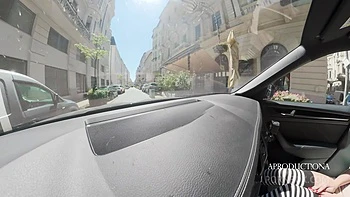 Desperate Panty Wetting Golden Shower Mouth Piss In My New Car