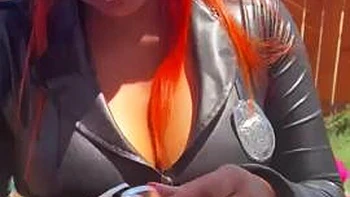 Ms Officer: Blowjob, Doggy  Cowgirl Porn