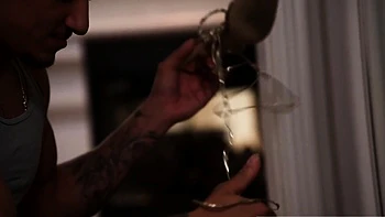 Latina Hottie Vanessa Sky Gives Footjob To Horny Cock