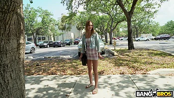 Hot Teen Gets Fucked on The Bus