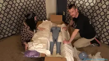 Unboxing and Fucking Our New Blue Elf Realistic Sex Doll from Sex Doll Center - Mrxmrscox