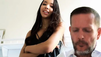 Kitana Lure & Lia Lin in Anal Threesome