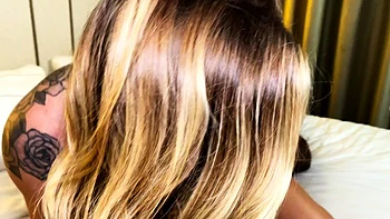 Mexicana blowjob with her big boobs