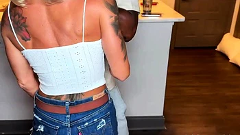 Milf Blonde Loves his Big Cock