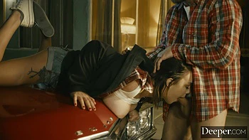 Seth Gamble and Gabbie Carter moan in hd with stunning big tits.