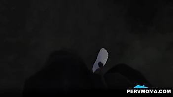 Stepson Caught In The Act Jerking Off By Stepmom - Alison Rey And Perv-mom