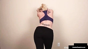 Wild Charlee Chase at handjob scene