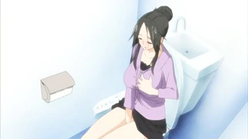 Hot threesome with brunette milf: Blowjob, Big Tits  Big Ass Porn