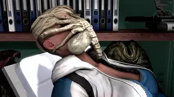 Belly movements (no sound)