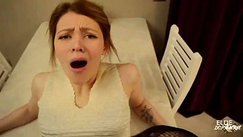 Redhead slut: Blowjob, Doggy  Missonary Porn