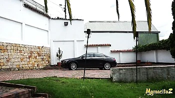 Busty doll Antonella Lopez is enjoying hard fuck in the missionary pose