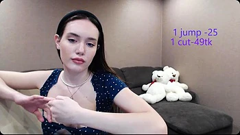 Beautiful Russian camgirl: Babe, Brunette  Teen Porn