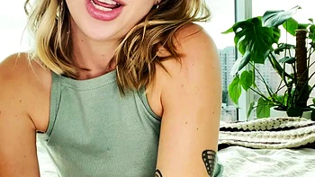 Blonde Teen Solo Masturbating On Webcam