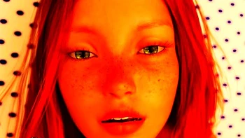 Small Titted Brunette Anja Toying Her Slit