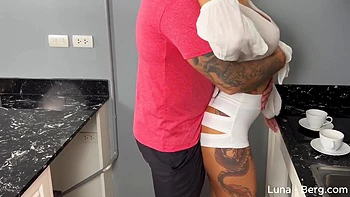 Morning, Kisses And A Hard Kitchen Fuck