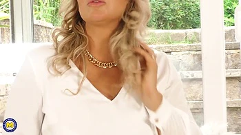 Big Breasted MILF Secretary Kacie Lou Needs Some Alone Time