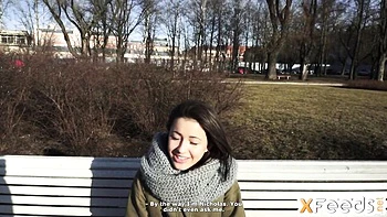 X Feeds featuring beauty's blowjob action