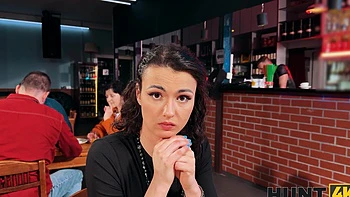 Charlotte Grey gets fucked in pov by Alexander Tda in public space