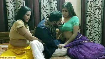 Amazing hot sex..Indian hot bhabhi swaping with Hindi hot family sex