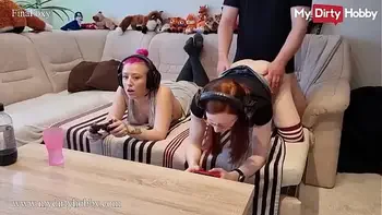 Redhead Cuttie (FinaFoxy) Loves When Her Stepbrother Gets To Fuck Her In Front Of Her Friend - My Dirty Hobby