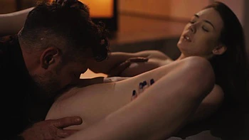 Hot foreplay with Michelle Anthony and Mike Mancini