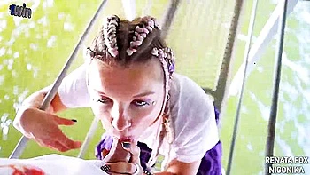 Under the bridge, super hot dolls in underwear have heavy fuckfest in excellent porn - xxx, porn, spunk on face,