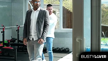 Blanche Bradburry and Nicole Love DPd in Interracial Gangbang