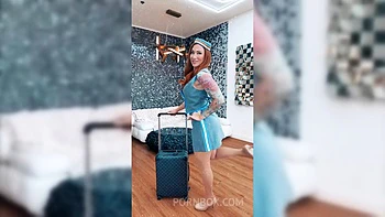 Flight Attendant Sophia Locked X Alfiecinematic