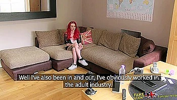 Teen 18+ Redhead With Massive Tits Gets A Good Hard Fucking