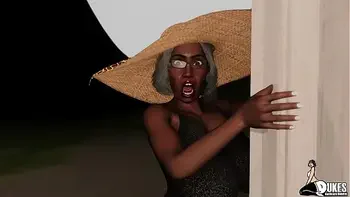 Big Butt Granny catches the Pastor fucking after church