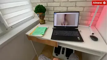 Stepmother: -What are you, wanking your dick on my intimate photos!?. Stepson: Yes. Stepmother: -Give me your dick immediately!