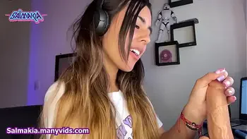 Slow motion Handjob, Blowjob- Salmakia