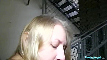 Nervous Russian Teen 18+ Accepts Cash For Love Making From Stranger